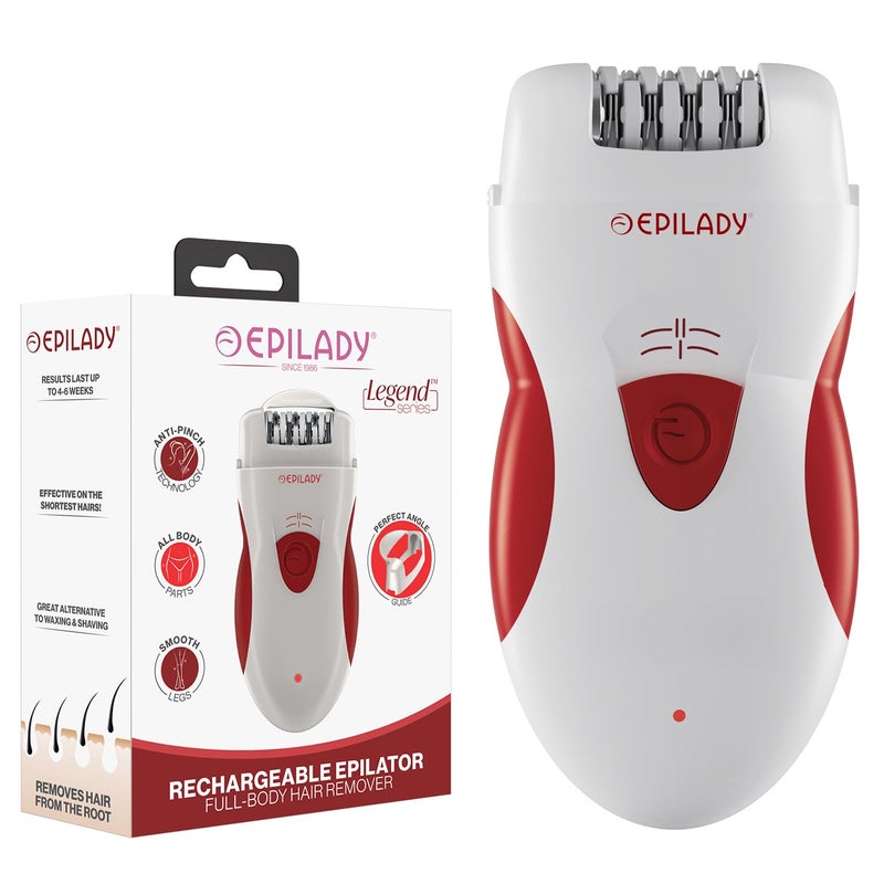 Epilady Legend 4 | Cordless Epilator Hair Removal Device for Women, 2 Speed Bikini Trimmer, Electric Shaver for Women, Rechargeable Body Hair Remover - Image 1